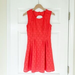 Speechless A-Line Coral Pink Mini Dress Size Small
